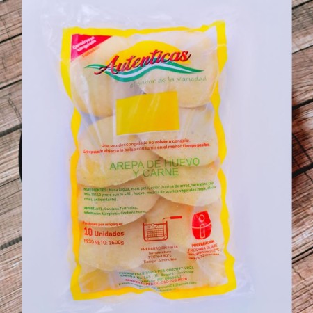Arepa Integral – Paquete de 10 Unidades